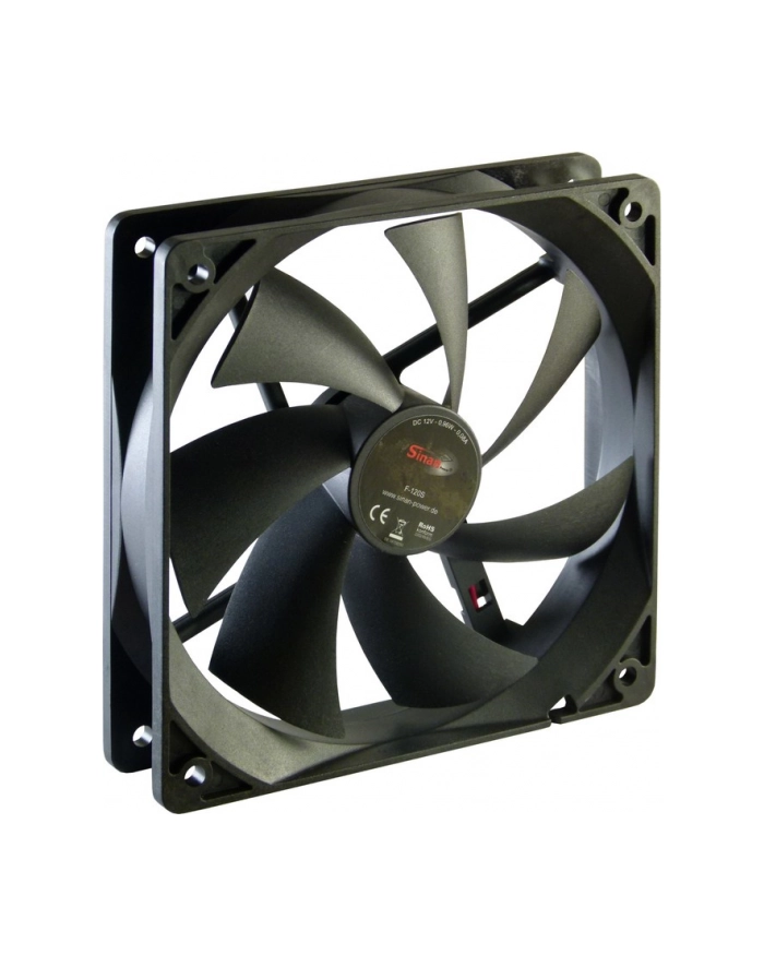 Inter-Tech F-120-S 120x120x25mm główny