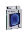 Inter-Tech L-12025 BL blue 120x120x25mm - nr 14