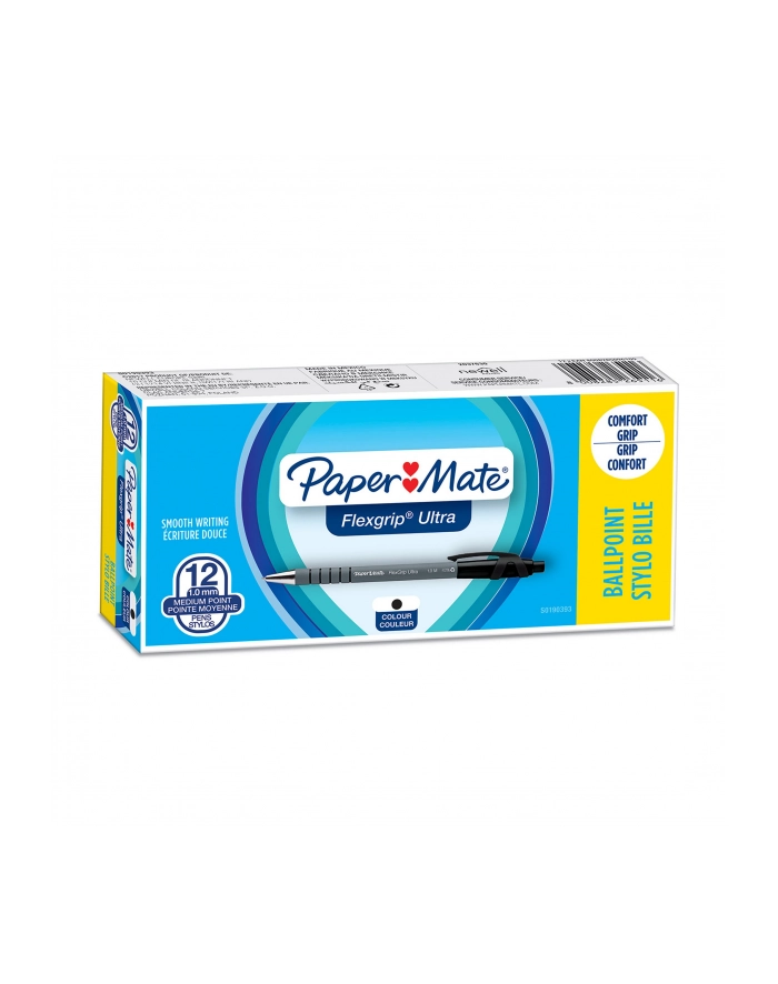 DŁUGOPIS PAPER MATE FLEXGRIP ULTRA CZARNY 1SZT główny