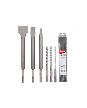 Makita SDS + drill / chisel set 6pcs - D-58920 nr 1
