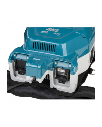 Makita cordless backpack vacuum cleaner DVC265ZXU, Canister (blue / black, without battery and charger) nr 2