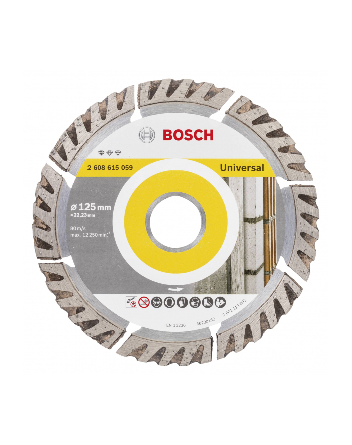 bosch powertools Bosch DIA-TS 125x22,23 Stnd. f. Univ._Spe - 2608615059 główny