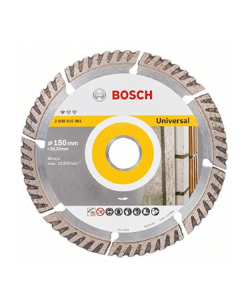 bosch powertools Bosch DIA-TS 150x22,23 Stnd. f. Univ._Spe - 2608615061