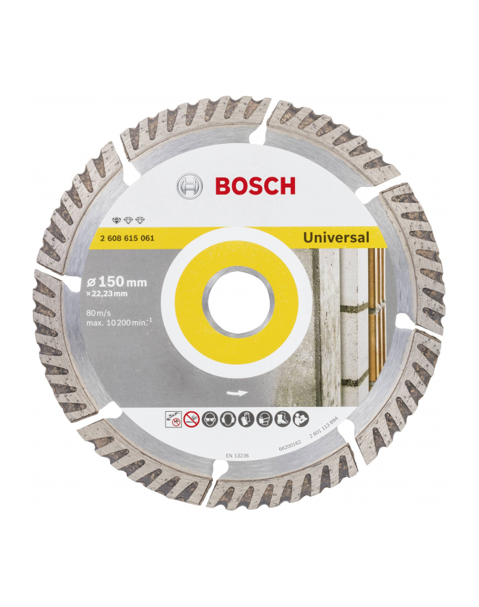 bosch powertools Bosch DIA-TS 150x22,23 Stnd. f. Univ._Spe - 2608615061 główny