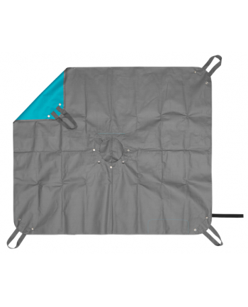 GARDENA city garden planting mat M (turquoise / gray, 100cm x 120cm)