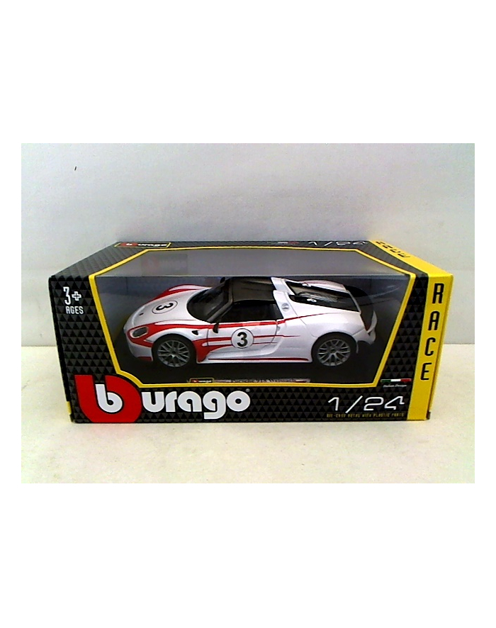 Bburago 1:24 Porsche 918 Spyder Weissach - 15628009 główny