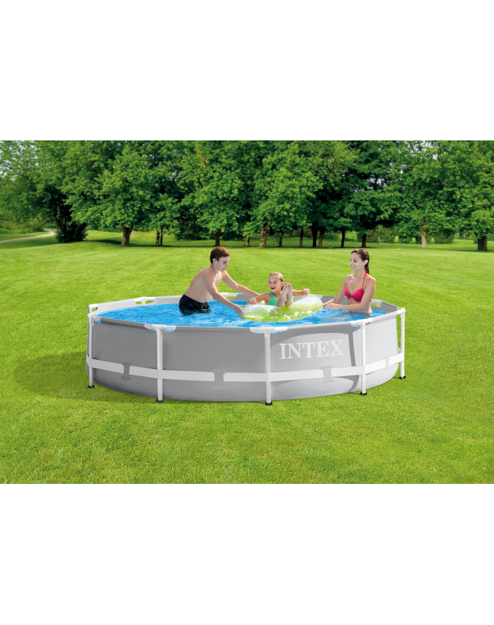Intex Framepool Set Prism Rondo, O 305cm x 76cm, swimming pool (gray / blue, 126700NP) główny