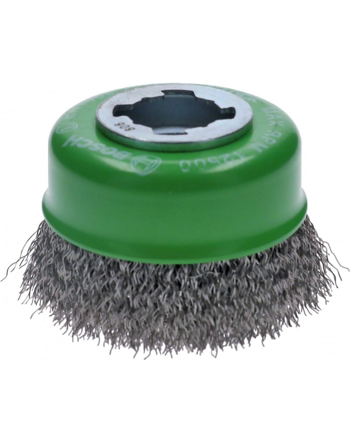 bosch powertools Bosch X-LOCK cup brush Clean for Inox 75mm, corrugated (O 75 mm, 0.3 mm wire) główny