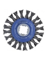 bosch powertools Bosch X-LOCK disc brush Heavy for Metal 115mm, knotted (O 115mm, 0.5mm wire) - nr 3