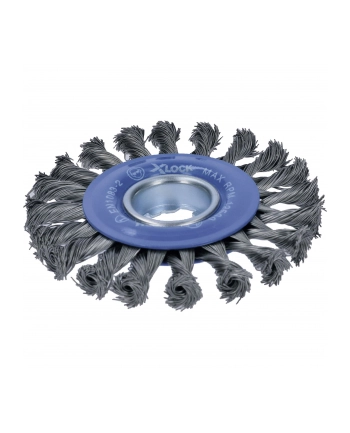 bosch powertools Bosch X-LOCK disc brush Heavy for Metal 115mm, knotted (O 115mm, 0.5mm wire) nr 2