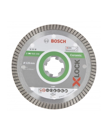 bosch powertools Bosch X-LOCK DIA Cutting Disc Turbo 125mm - 2608615132 nr 1