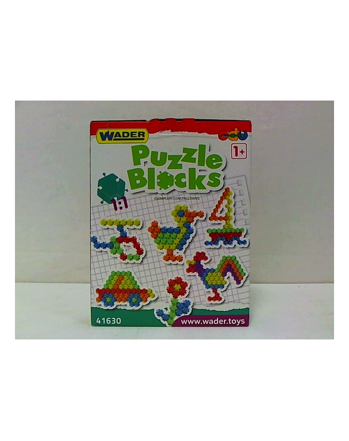 WADER klocki puzzle 40 el.w kartonie 41630 główny