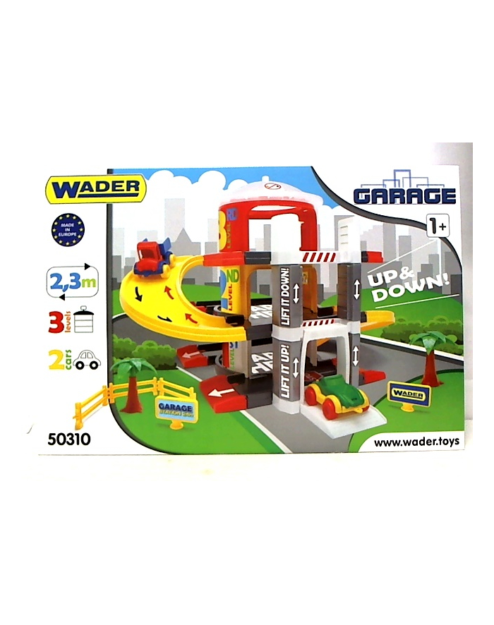 WADER garaż z windą 3 poziomy 50310 główny