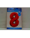 godan Balon foliowy Cyfra8 85cm czerwona BC-HCW8 - nr 1