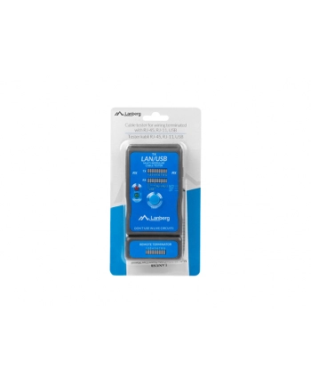lanberg Tester kabli RJ-45, 11 USB NT-0403 nr 1