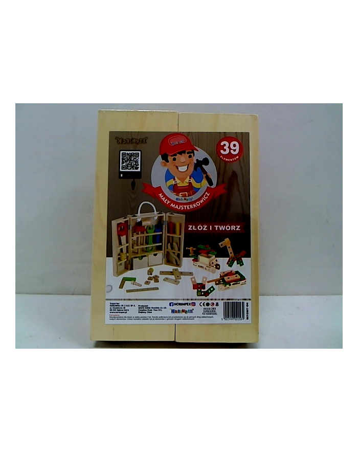norimpex Narzędzia drewniane w skrzynce 1002156 21564 główny