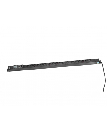 digitus Listwa monitorująca RACK PDU pionowa wtyk DIN49440 gniazda 18xNF-C61-314 (E) 16A