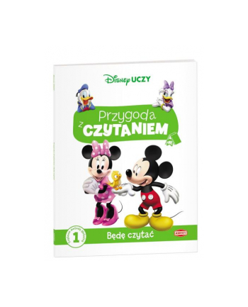 ameet Książka Disney Uczy Miki. Przygoda z czytaniem Będę czytać