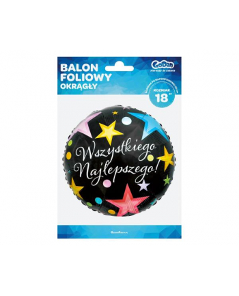 godan Balon foliowy Wszystkiego Najlepszego, 18"