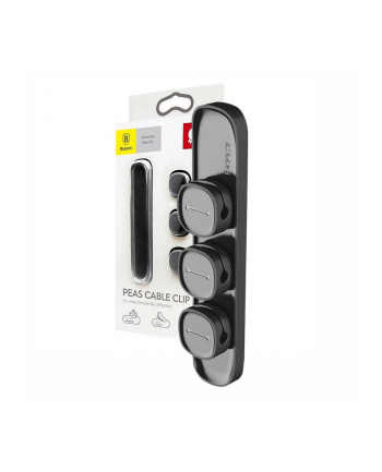 Baseus Biurkowy organizer do kabli USB Pease Cable Clip nr 2