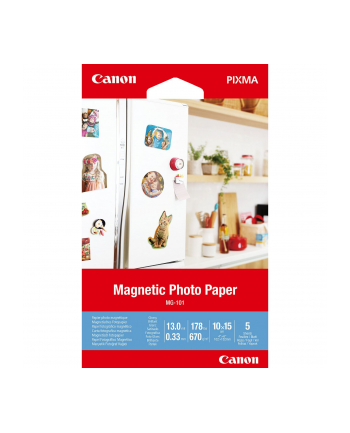 canon Papier MG-101 4x6 5 3634C002