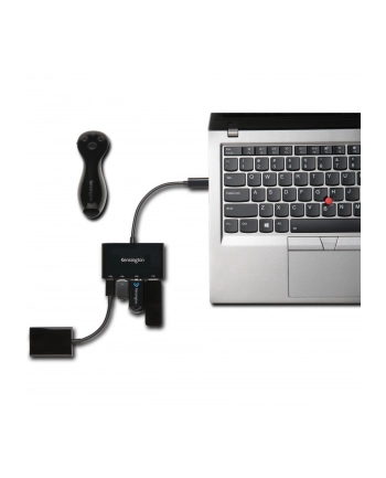 kensington Koncentrator 4-gniazdowy CH1000 USB-C