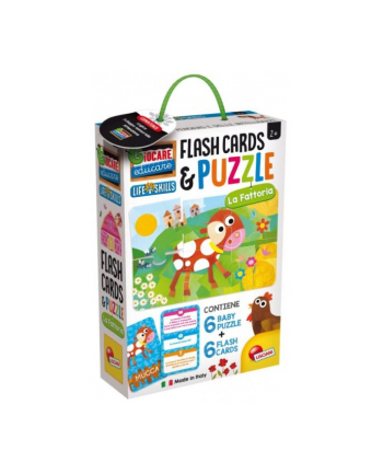 lisciani giochi Zabawa i edukacja Puzzle Dziecięce i Flashcards - Farma 72699