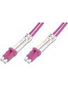 digitus Patch cord światłowodowy FO LC-LC MM 50/125 OM4 duplex LSOH 10m - nr 11