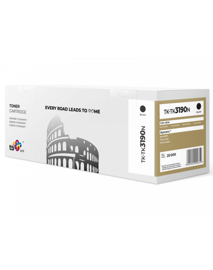 tb print Toner do Kyocera TK-3190 czarny TK-TK3190N 100% nowy główny