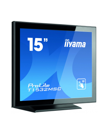 iiyama Monitor 15 T1532MSC-B5AG pojemnościowy 10pkt IP54 HDMI DP AG