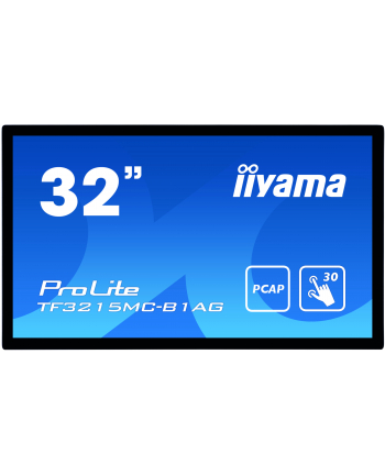 iiyama Monitor 32 TF3215MC-B1AG pojemnościowy 30PKT AMVA 24/7 IP65