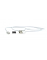 Kabel USB 2.0 magnetyczny Micro-USB 1.0m srebrny Gembird - nr 1