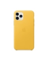 apple Skórzane etui do iPhone 11 Pro - soczysta cytryna - nr 3