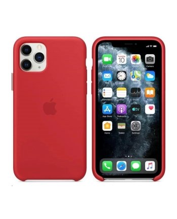 apple Silikonowe etui do iPhone 11 Pro - (PRODUCT)RED