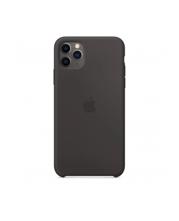 apple Silikonowe etui do iPhone 11 Pro Max - czarne