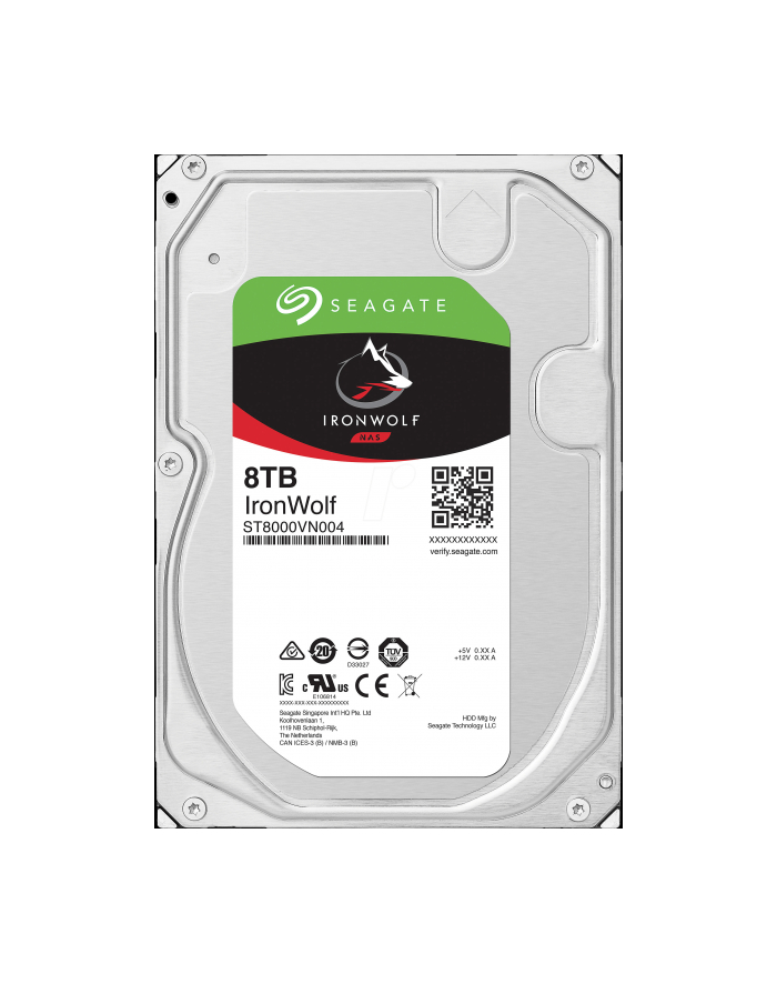 seagate Dysk IronWolf 8TB 3,5 256MB ST8000VN004 główny