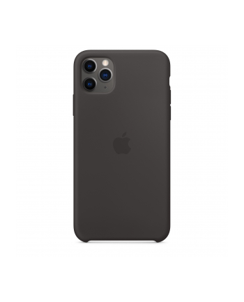 apple Silikonowe etui do iPhone 11 Pro Max - czarne