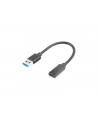 lanberg Adapter USB TYPE-C(F) AM 3.1 15 cm - nr 4