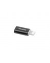 lanberg Adapter MICRO USB(F)- LIGHTNING(M) czarny - nr 2