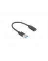 lanberg Adapter USB TYPE-C(F) AM 3.1 15 cm - nr 5