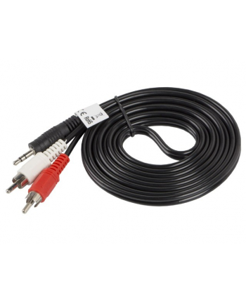 lanberg Kabel Minijack - 2x Chinch M/M 2M