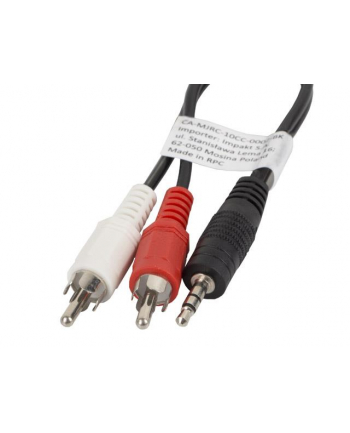 lanberg Kabel Minijack - 2x Chinch M/M 2M