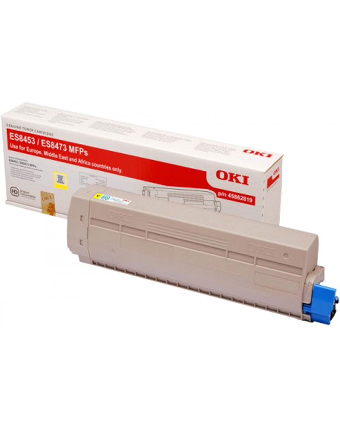 oki Toner Żółty ES8453MFP /ES8473 45862819 główny