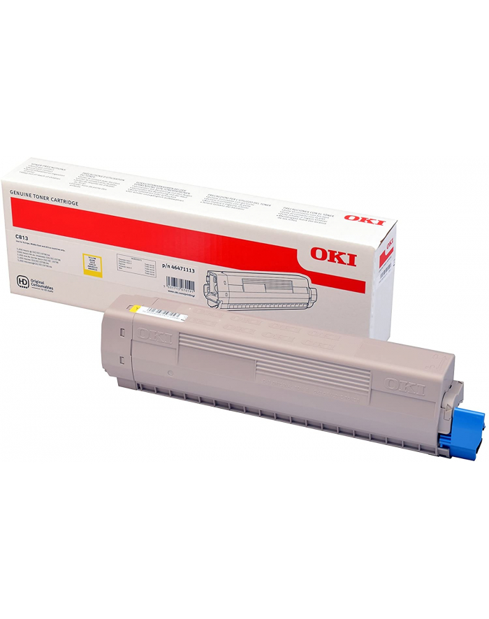 oki Toner do C813 5k 46471113 żółty główny