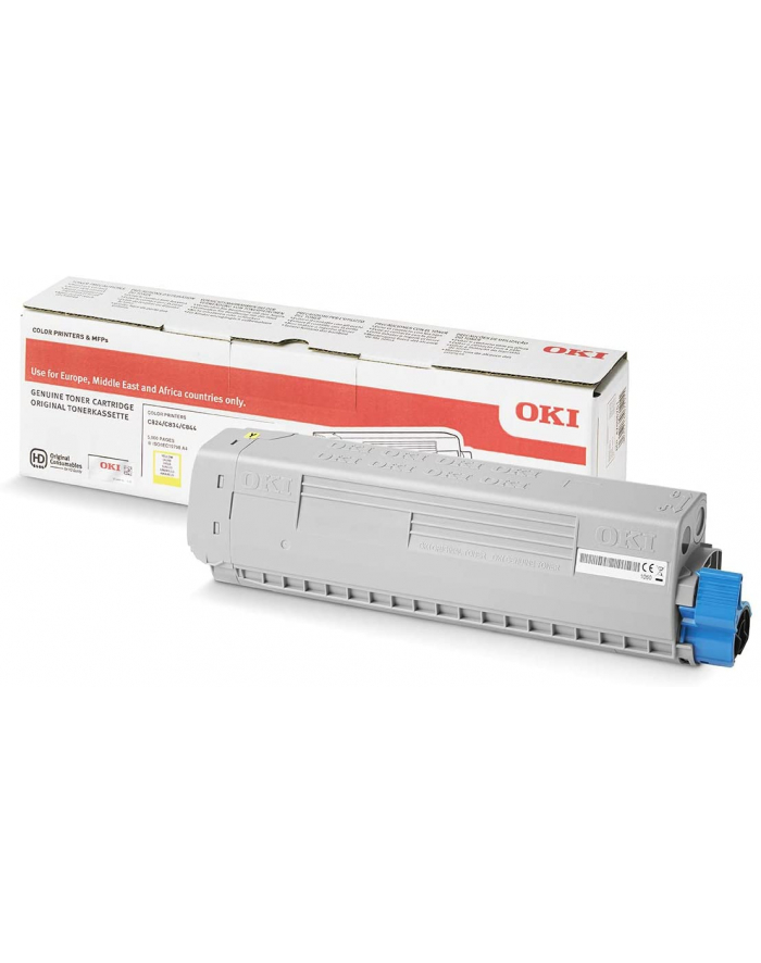 oki Toner C824/834/844 5k 47095701 żółty główny