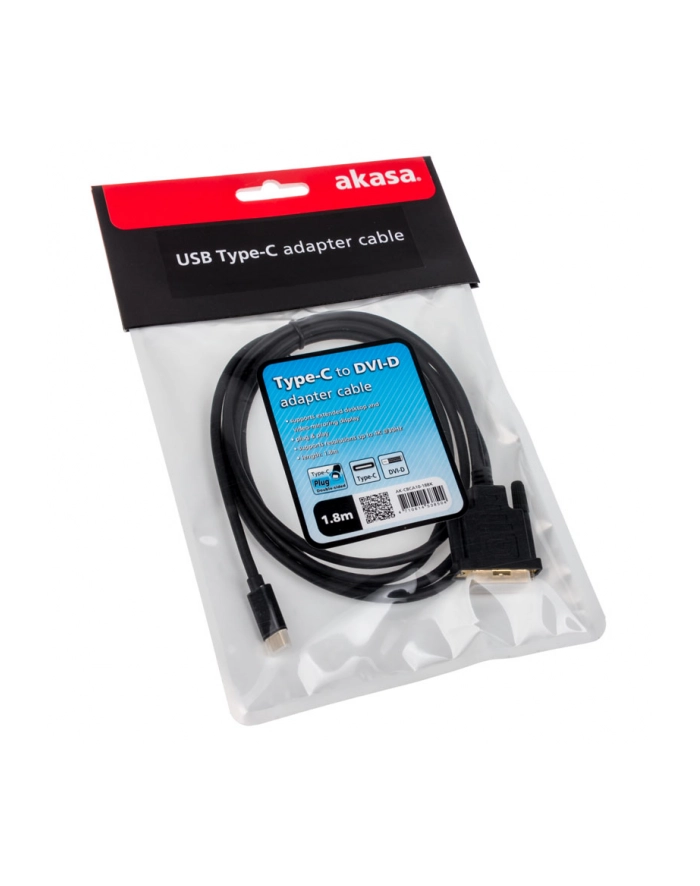 Akasa Adapter Type-C - DVI-D główny