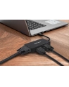 Manhattan Konwerter adapter USB-C 3.1 na HDMI / DVI / VGA  M/F 4K 1080p czarny - nr 15
