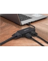 Manhattan Konwerter adapter USB-C 3.1 na HDMI / DVI / VGA  M/F 4K 1080p czarny - nr 23