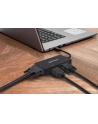 Manhattan Konwerter adapter USB-C 3.1 na HDMI / DVI / VGA  M/F 4K 1080p czarny - nr 38
