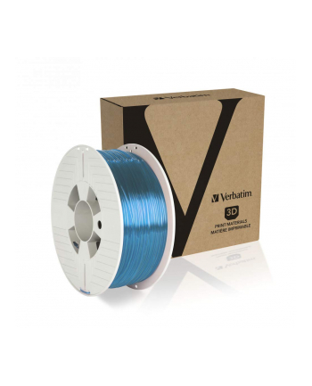 Filament VERBATIM / PETG / Blue Transparent / 1,75 mm / 1 kg